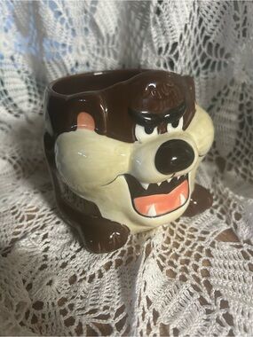 Vintage Looney Tunes 1989 Tasmanian Devil Mug